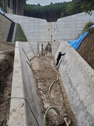 北山川砂防工事