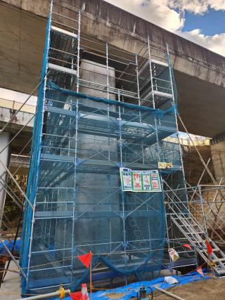 五十鈴ヶ丘高架橋補強工事