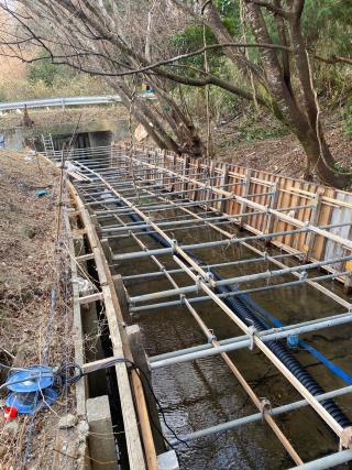 野田地内水路改修工事