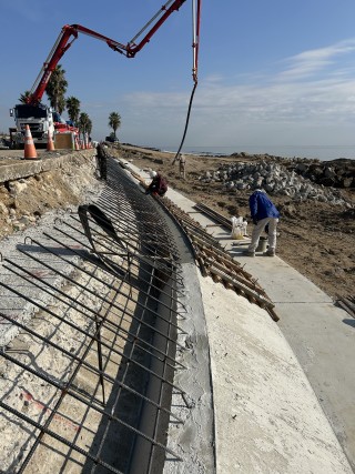 千里地区海岸高潮対策工事