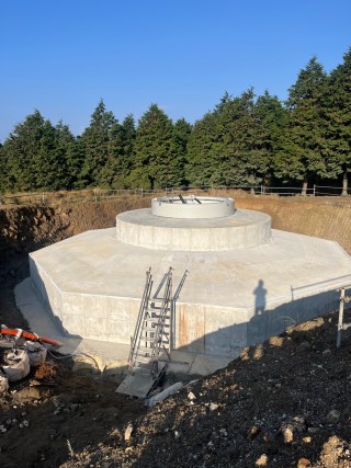 風車基礎新築工事