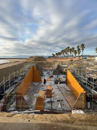 千里地区海岸高潮対策工事