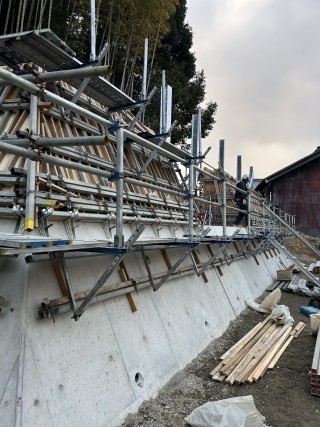 四日市市北山町災害防止工事