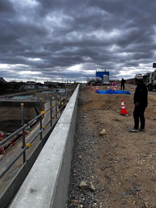 大里窪田地区道路建設工事